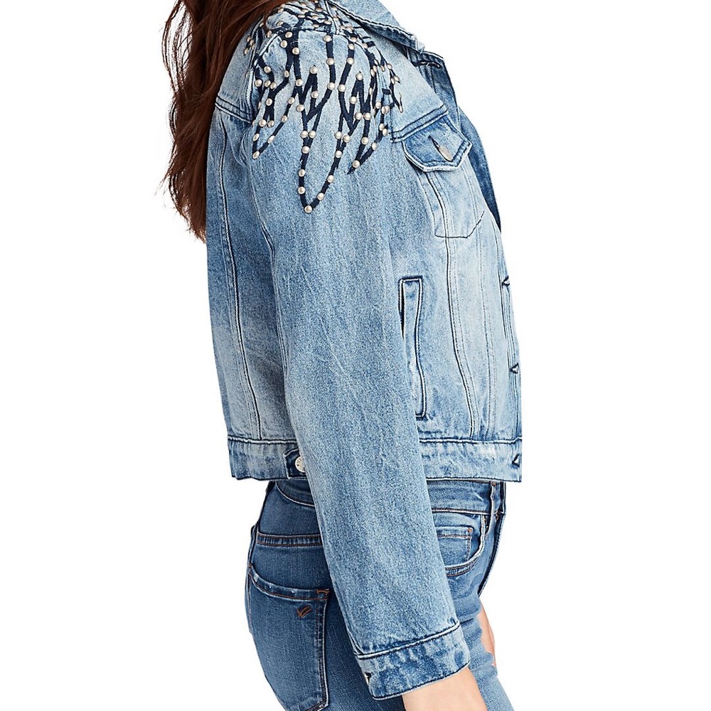 William Rast Interlock Core Denim Jacket - Picture 2 of 3